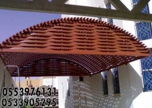 مظلات مداخل