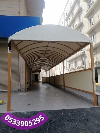 مظلات مداخل وممرات