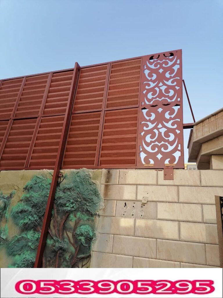 سواتر بلاستيكيه خشبيه جدة