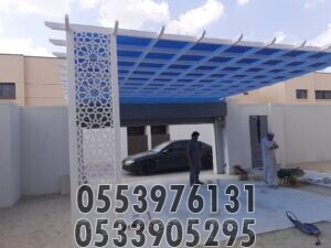 تركيب مظلات خشبية في جدة