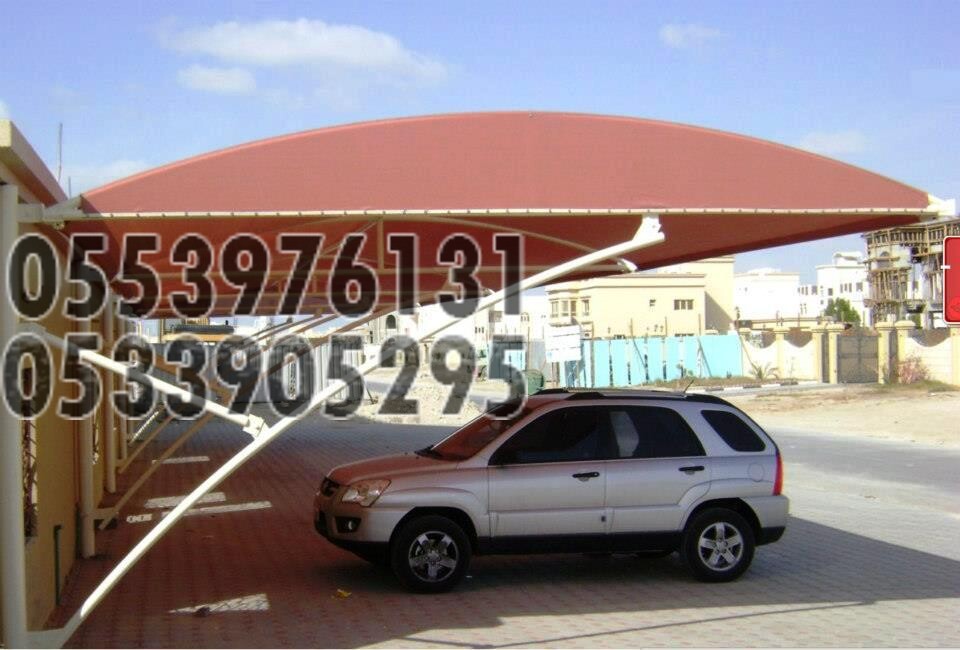 مظلات السيارات أشكال مظلة سيارة جدة
