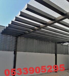 مظلات خشبيه