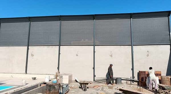 ساتر قماش للحوش جدة