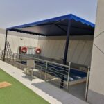 سواتر ومظلات مسابح تغطية وحماية المسبح جده