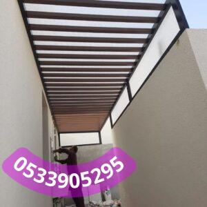 اشكال مظلات حديد