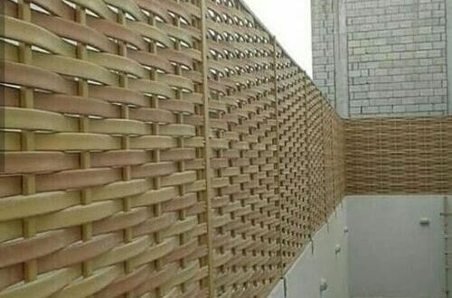 سواتر بلاستيك للحوش