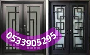 ابواب وشبابيك حديد حديثة