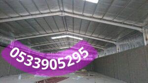 بناء مخازن تجارية وصناعية متقدمة