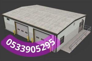 بناء مستودعات ساندوتش بانل القنفذة