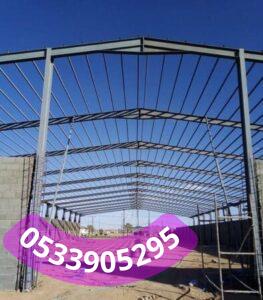 بناء هناجر ساندوتش بانل بأنظمة عزل حديثة الليث