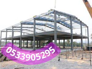 تركيب أجزاء هناجر الساندوتش بانل جدة