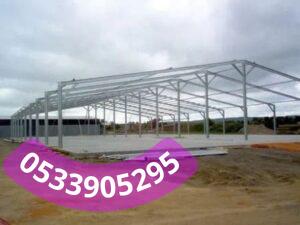 تركيب هناجر عازلة للحرارة بنظام الساندوتش بانل