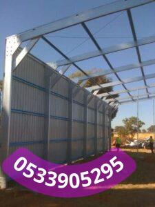 تصميم هناجر ساندوتش بانل بعزل حراري ممتاز