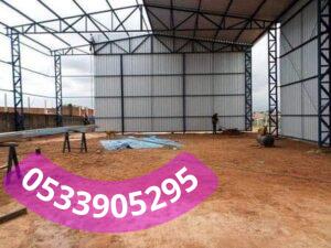 تنفيذ مستودعات ساندوتش بانل بعزل حراري عالي