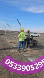 أسوار شبكية لحماية الممتلكات