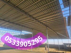 هناجر حديد للمخازن