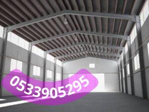 هناجر ومستودعات ساندويتش بنل