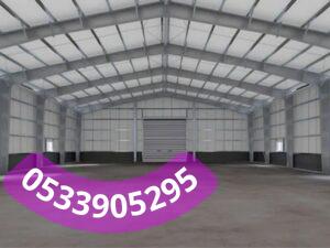 بناء هناجر صناعي ساندوتش بانل للمصانع