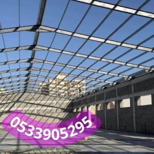 تركيب ألواح ساندوتش بانل مستودعات الليث