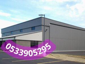 تصميم جديد هناجر ساندوتش بانل الحديثة