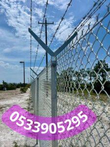 تركيب أسوار شبكية متنوعة الارتفاع